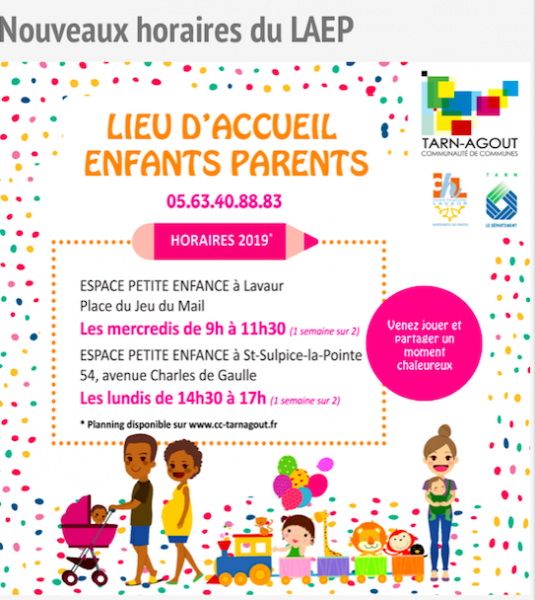 Lieu D Accueil Enfants Parents LAEP Garrigues Site Officiel De La