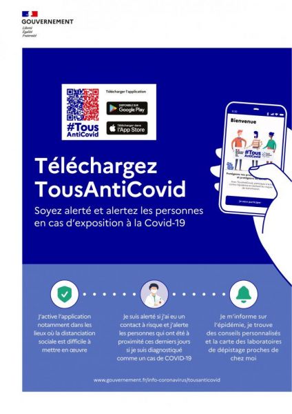 Application Tous Anti Covid