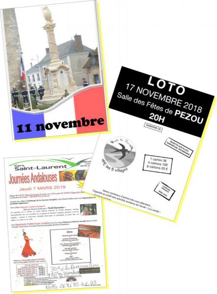 Pezou Site officiel de la commune